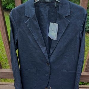 Theory Women’s Size 8 Concord Eco Crunch linen blazer/jacket. NWT